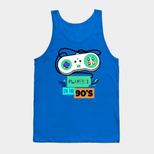 player 1 in the 90's Tank Top